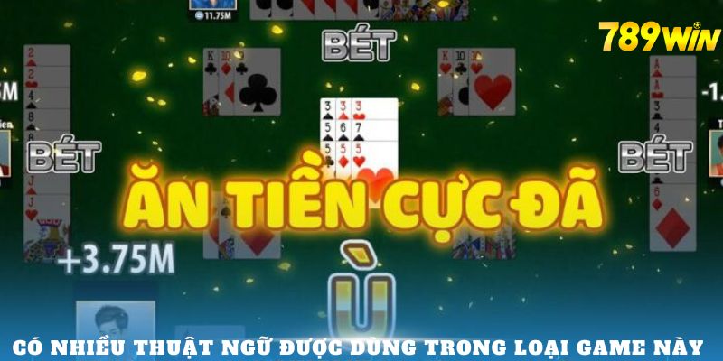 Có nhiều thuật ngữ được dùng trong loại game này 