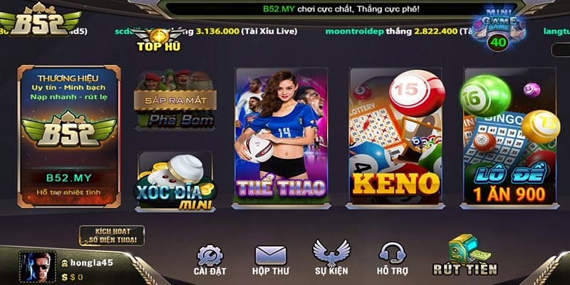 Khái quát thông tin về cổng game hot B52 Club