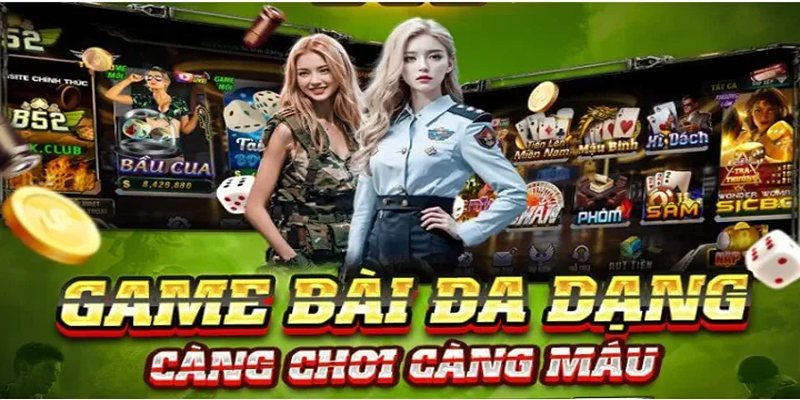 Những trò chơi giải trí hot nhất tại B52 Club